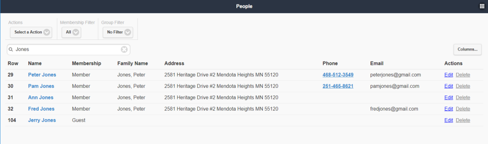 screenshot of Attendance Now